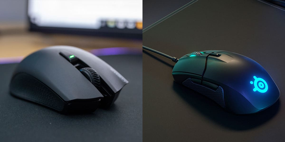 Wireless or Wired Mouse