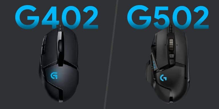 Logitech G402 vs. G502: Which is Better?