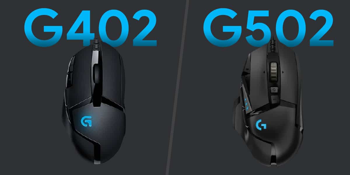 Logitech G402 vs. G502