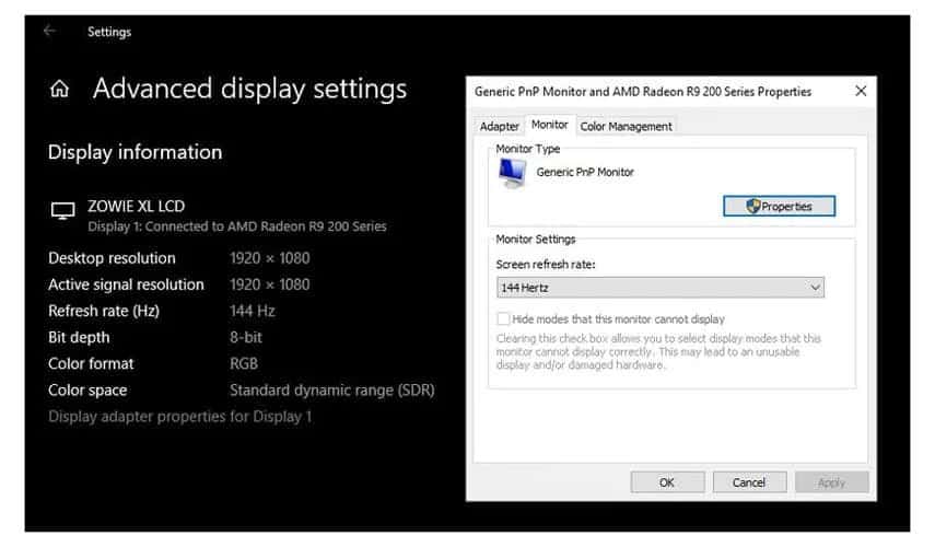 How to Set/Change Monitor to 144Hz in Windows 10/11 – Scroll Better